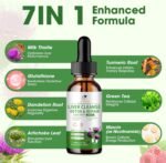 (2 Pack) Milk Thistle Liquid Drops, Liver Cleanse Detox & Repair with 80% Silymarin, Artichoke Leaf, Dandelion Root, Glutathione, Promotes Liver Health, Antioxidant Support, 60-Day Supply - Image 3