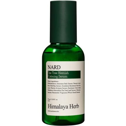 Tea Tree Blemish Soothing Serum 2.53 Fl. oz. / AHA & PHA Exfoliating Face Serum with Hyaluronic Acid, Panthenol & Witch Hazel for Calm and Hydrated Skin