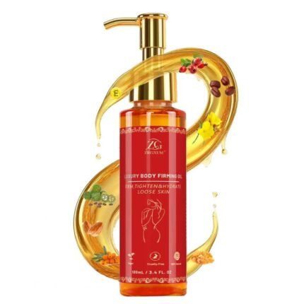 Body Firming Oil for Crepe Skin, 8 Natural Plant Cold-Pressed Oils, Hydrating Care for Full Body that Plumps, Tightens, and Nourish Dry Skin, After Shower Body Oil for Women